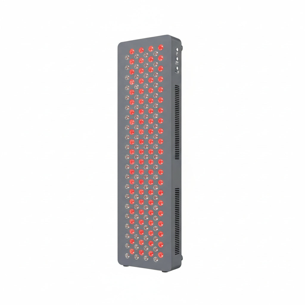 HG1000 Full Body Red Light Therapy Panel, 200 Leds, 660Nm Red & 850Nm Near-Infrared Light, Built-In Timer, Door Hanging Kit